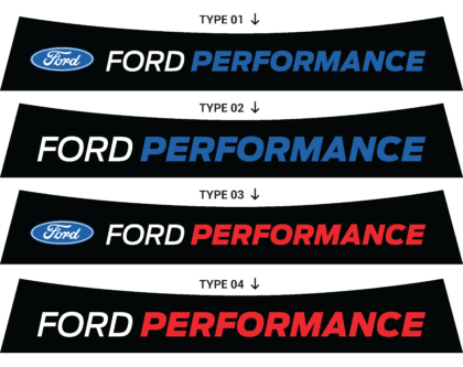 Bandeau pare-soleil Ford Fiesta MK8 Ford Performance