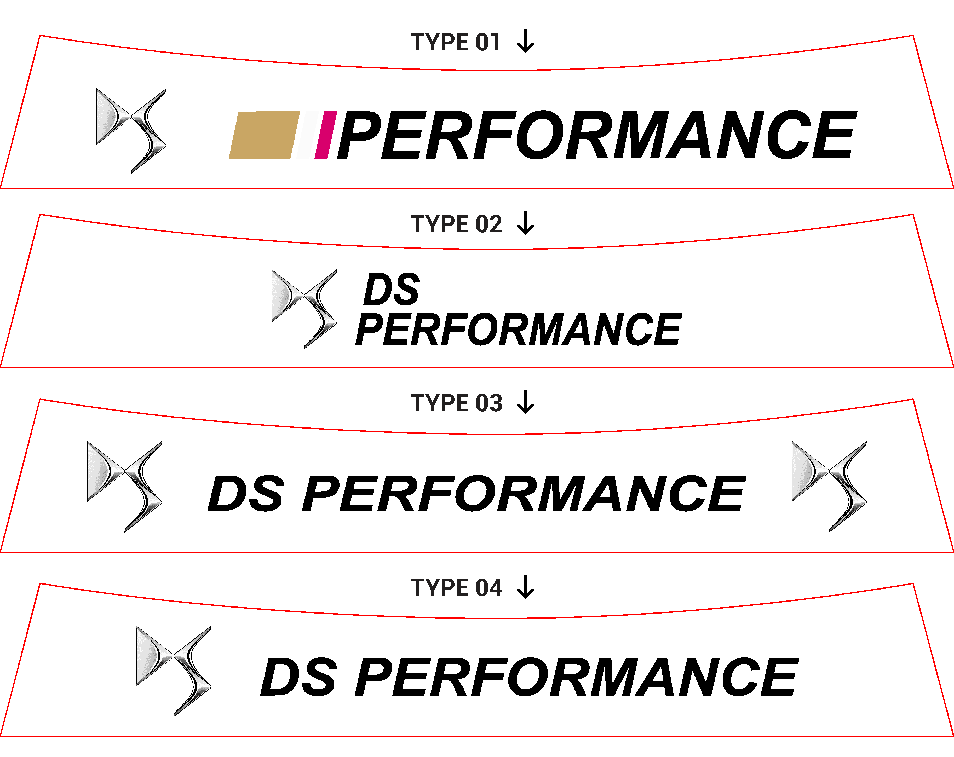 Bandeau pare-soleil DS3 Performance