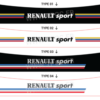 Bandeau pare-soleil Renault Clio 3 Renault Sport