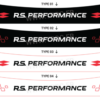 Bandeau pare-soleil Renault Clio 3 RS Performance