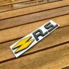 Emblème monogramme RS Jaune/Noir