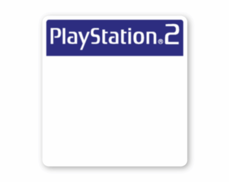 Sticker latéral Playstation 2 "Tour de corse 2001"