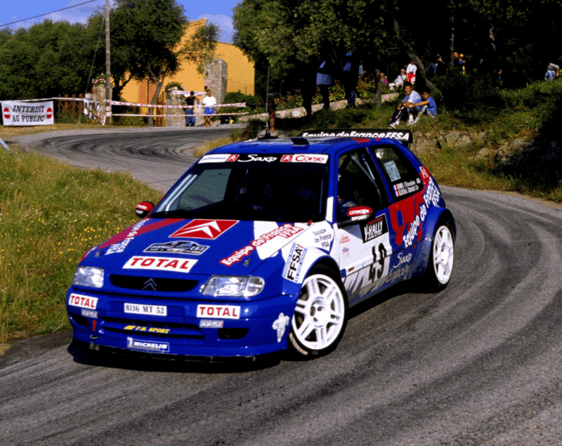 Sticker latéral V-RALLY Rallye de france "43e Tour de corse" – Image 3