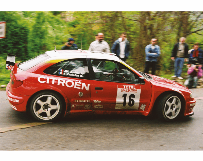 Sticker latéral Total Rallye de France "42e tour de corse" – Image 3