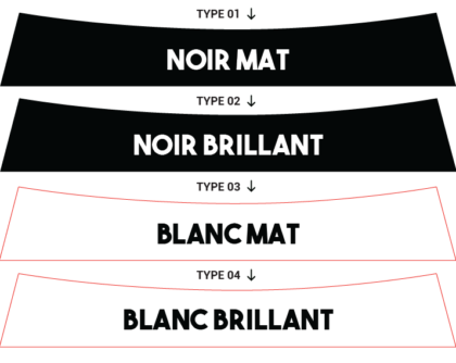 Bandeau pare-soleil Peugeot 106 BRILLANT/MAT