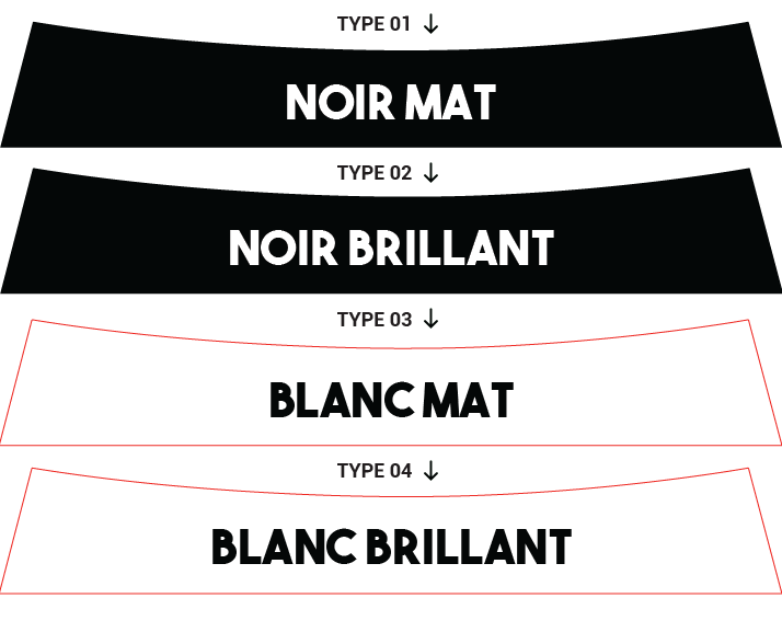 Bandeau pare-soleil Peugeot 106 BRILLANT/MAT