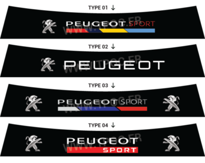 Bandeau pare-soleil Peugeot 106 Lion classique